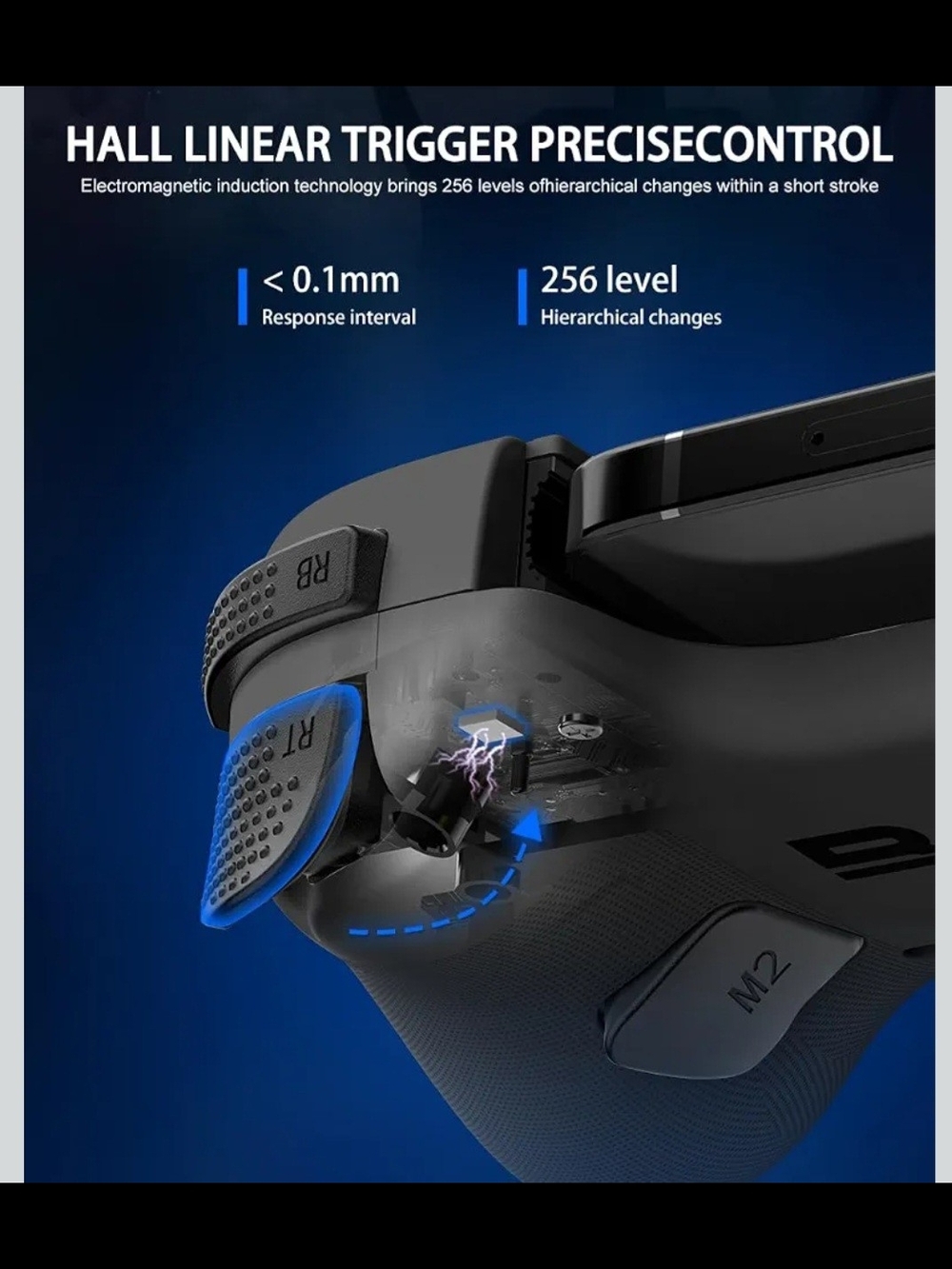 Bluetooth Mobile Game Controller for Nintendo Switch 2 & iOS & Android & Tablets - Picture 3 of 9